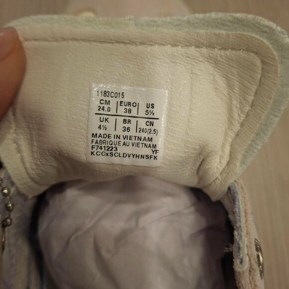 Onitsuka Tiger MEXICO 66, Unisex 5.5, Womens 7 Cream/Birch, NEW in box - Picture 4 of 4